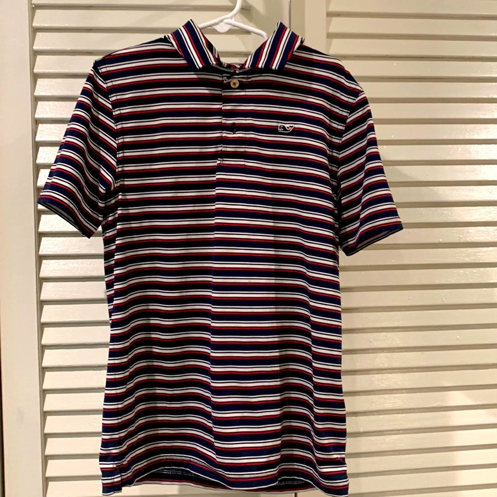 Vineyard Vines Performance Polo Size 7 Golf Shirt